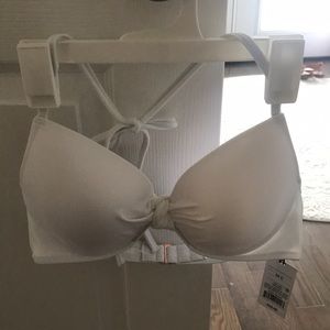 White Bathing Suit Top